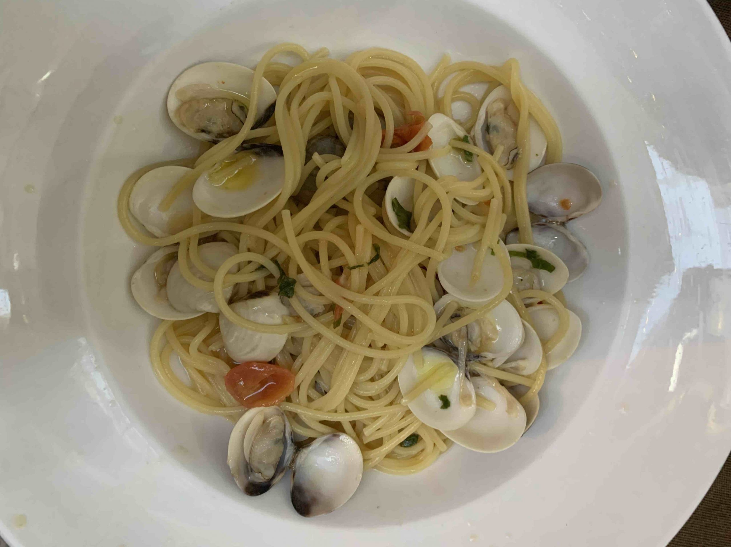 pastas vongole